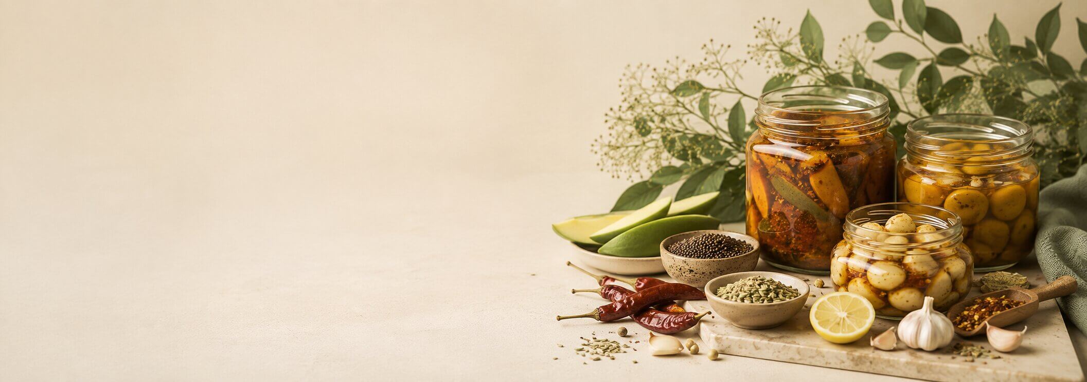 Herboria traditional achar, pickles and spices available online in Pakistan