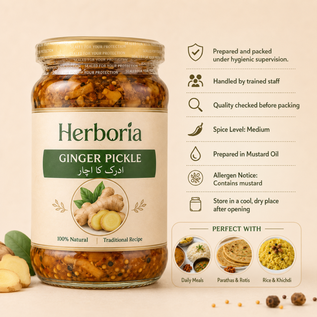 Herboria-Ginger-Pickle-ingredients-and-fresh-ginger