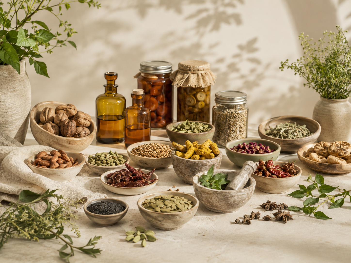 Herboria natural products and traditional ingredients