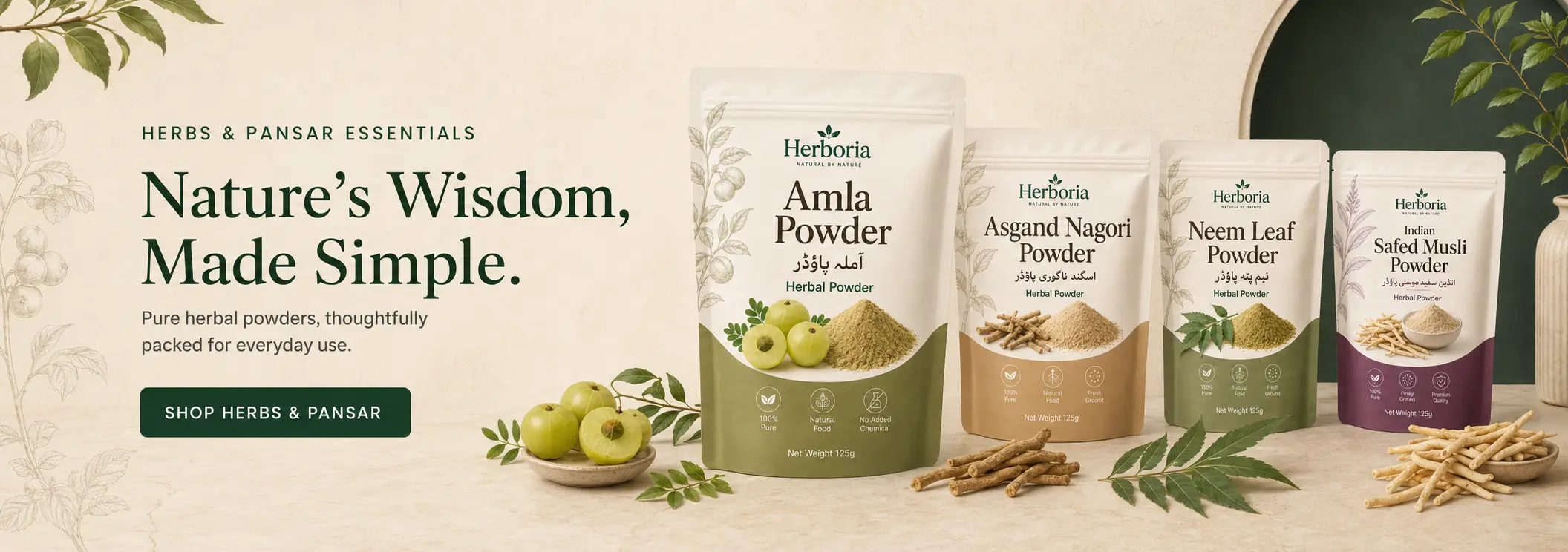 Herbs and Pansar Desktop