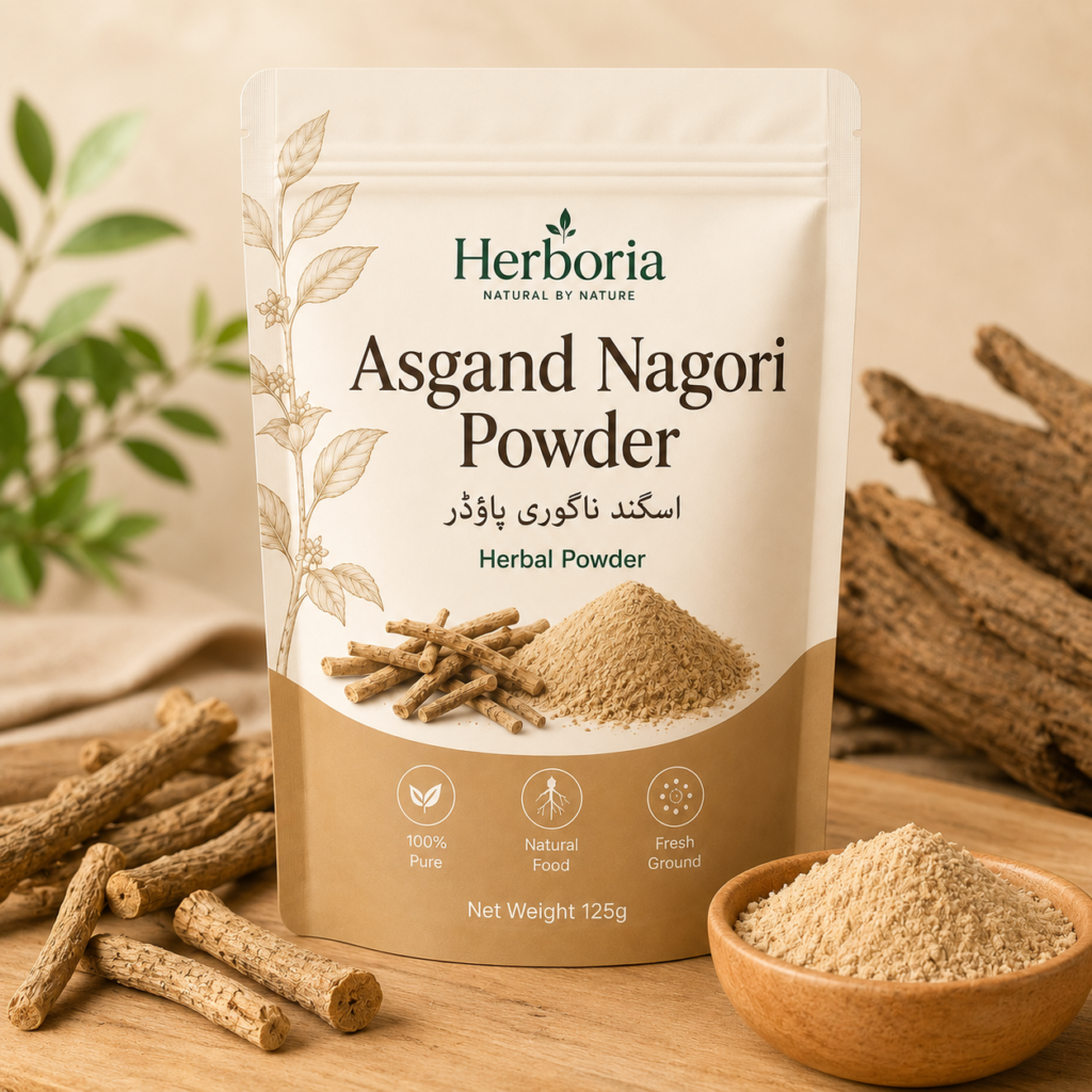 Dried Asgand Nagori Withania Somnifera root by Herboria