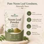 Dried neem leaves used in Herboria Neem Leaf Powder