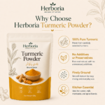Herboria Turmeric Powder used in traditional Pakistani cooking