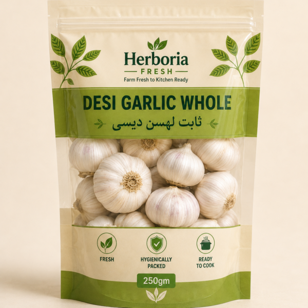 Whole Desi Garlic – Desi Lehsan / ثابت لہسن دیسی