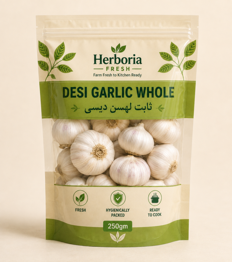 Herboria fresh Whole Desi Garlic in Lahore