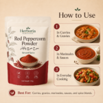 Fine texture of Herboria Red Chilli Powder