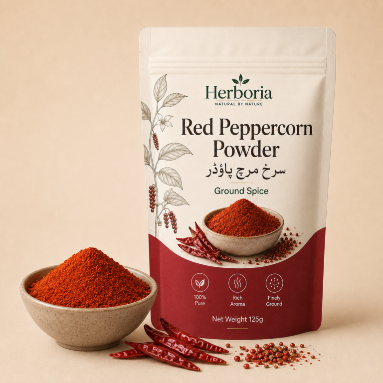 Herboria Red Chilli Powder used in traditional Pakistani cooking