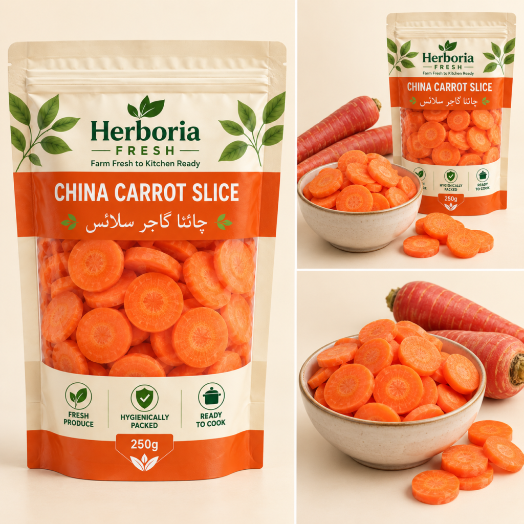 Herboria China Carrot Slice with bowl
