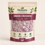 Herboria Fresh Onion Crushed 500gm hygienically packed ready-to-cook pyaz pouch