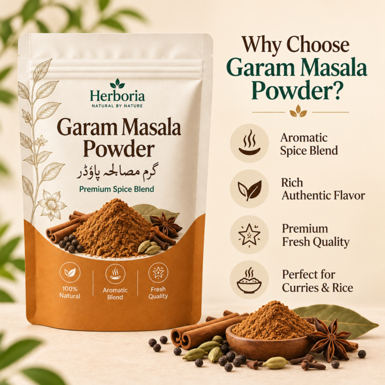Fine Garam Masala Powder spice blend by Herboria Pakistan