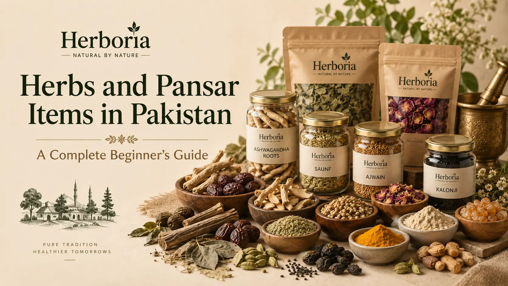 Herbs and Pansar items in pakistan