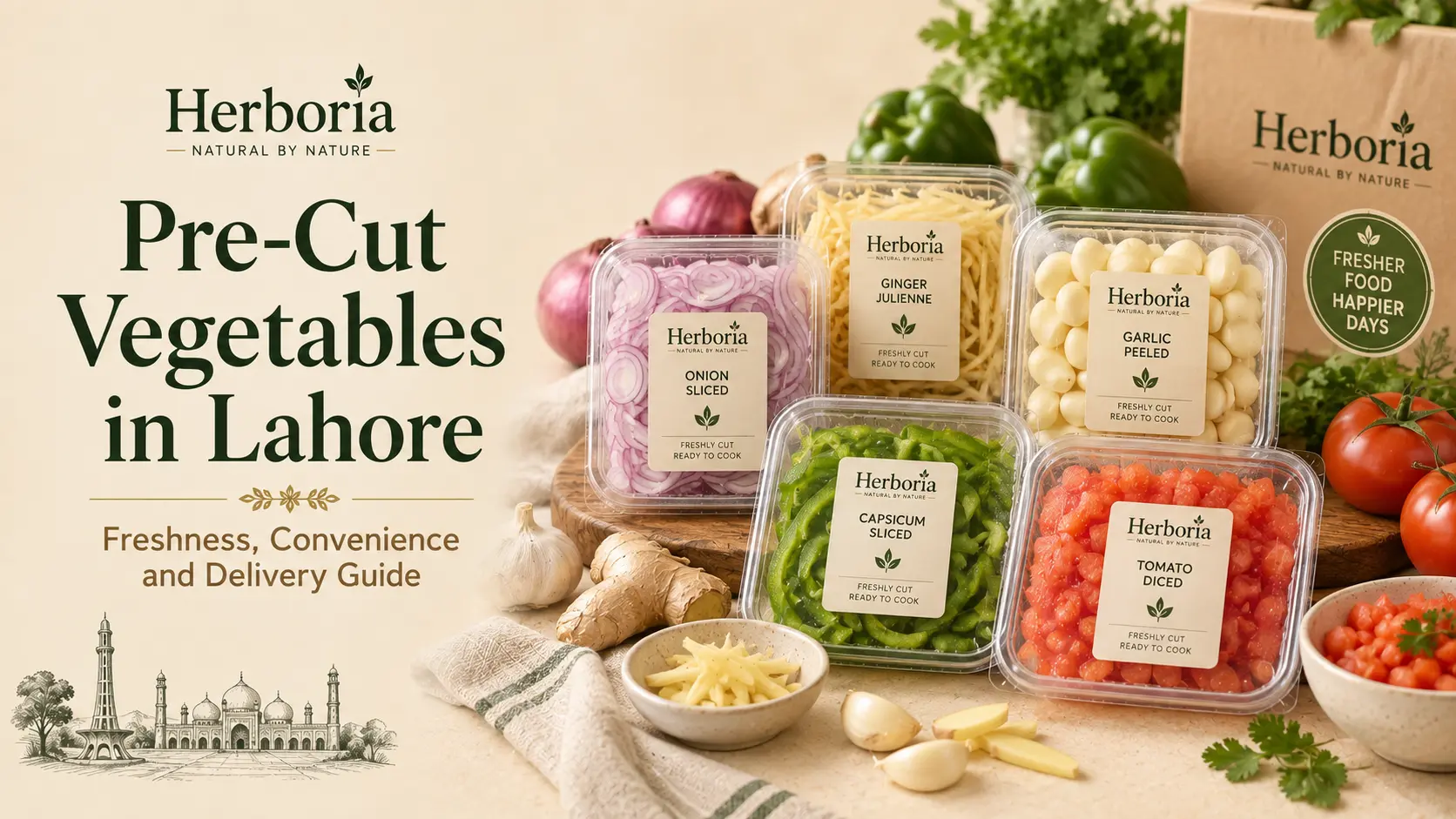 Pre Cut Vegetables in Lahore
