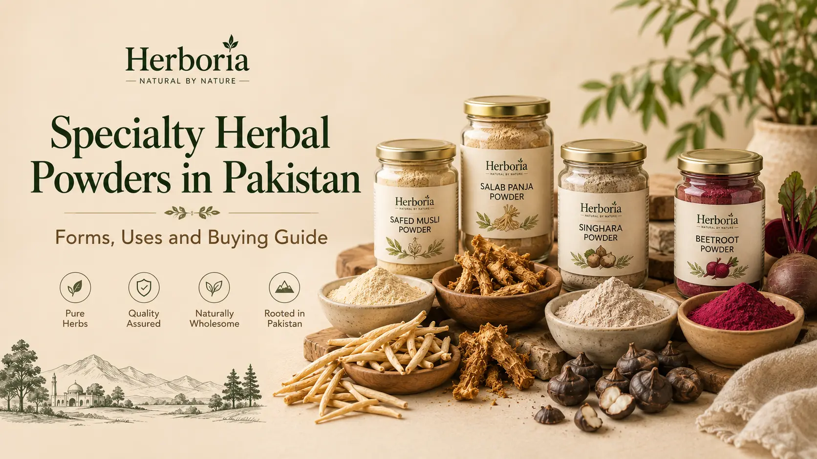 Speciality Herbal Powders in Pakistan