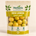 Herboria Fresh Desi Lemon 500g hygienically packed fresh Pakistani lemons