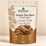 Herboria Acacia Tree Bark Chaal Kikar 125g premium natural Babool bark pouch