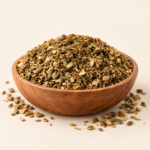 Close-up bowl of Acanthus Seeds Tukhm-e-Utangan premium herbal seeds for Herboria