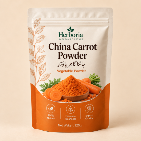 Herboria China Carrot Powder 250g premium natural carrot powder pouch