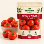 Fresh whole red tomatoes tamatar in ceramic bowl on cream background